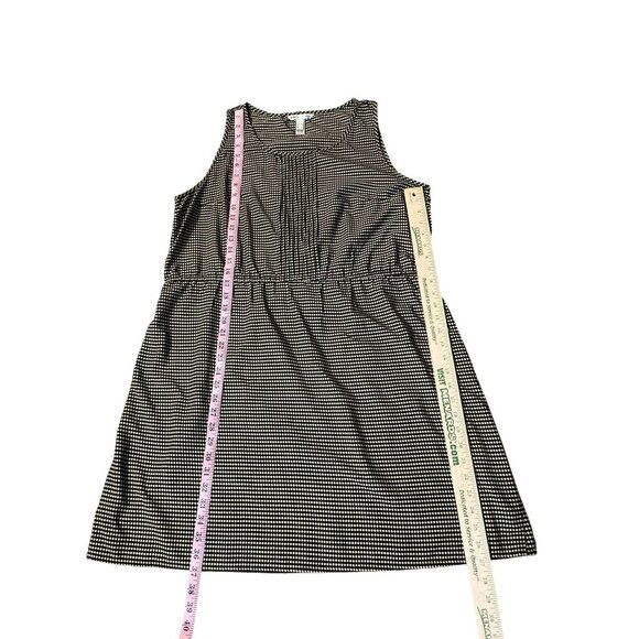 MNG by Mango Dress Womens XXL Used Black Tan Sleeveless - Picture 7 of 11